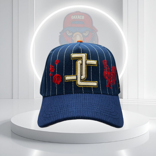 JC Hat Rooster Blue